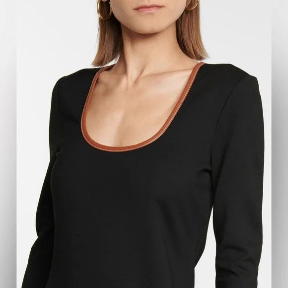 Staud - Joint jersey midi dress - Picture 3 of 11